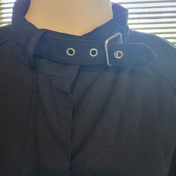 Lands' End Black Women's jacket size large 14-16 - Picture 11 of 13